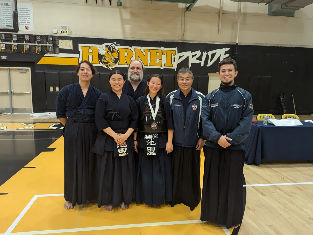 Catherine Ikeda competing at the NCKF tournament